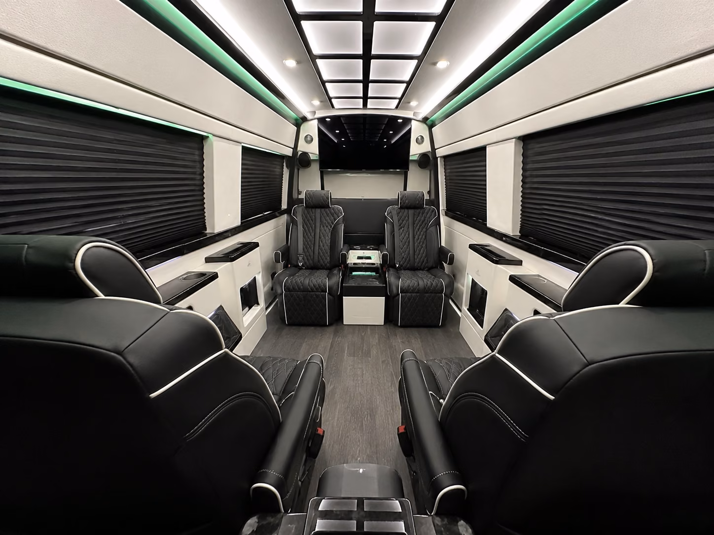 boston 12 passenger sprinter van interior