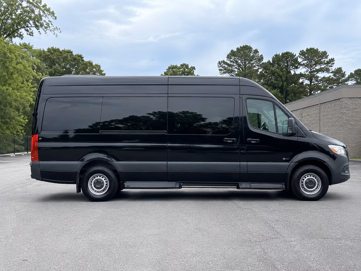 boston logan airport corporate sprinter van service for group transfers